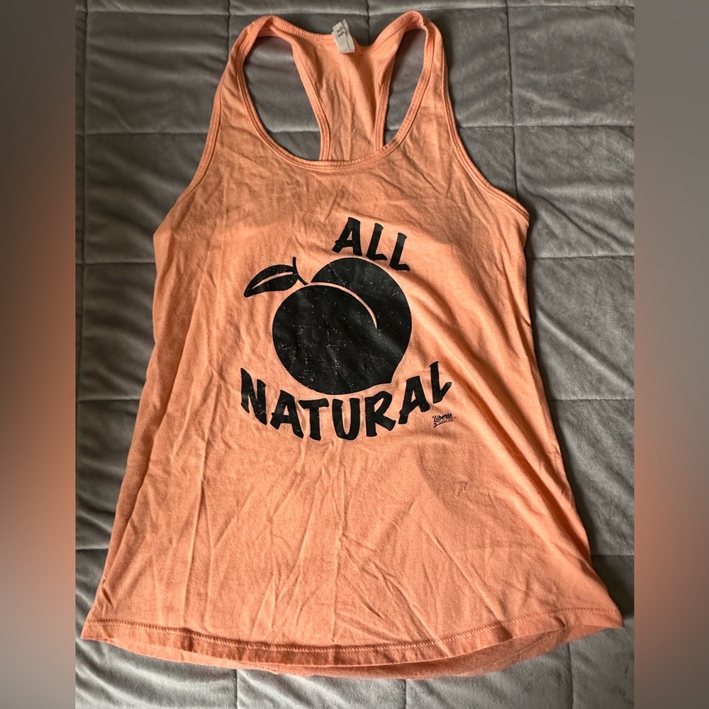 Women’s Workout Peach Tank Top